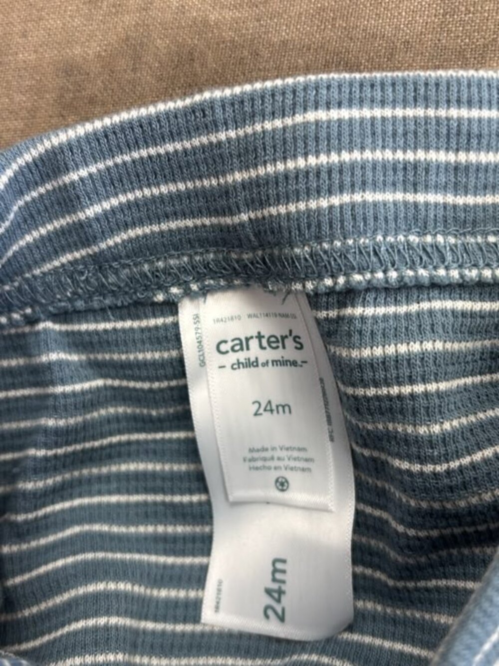 Carter's Child of Mine Baby Boy, Pants Size 24m - Picture 2 of 2